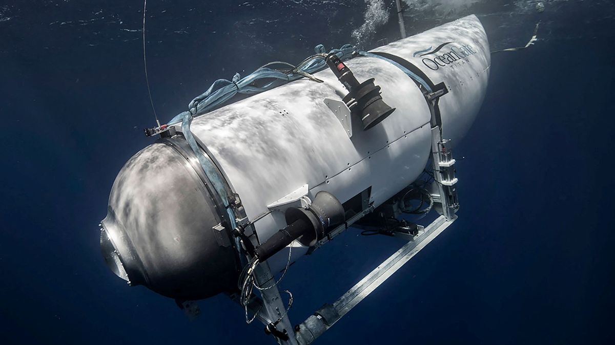 Záchrana ponorky Titan ze dna: Největší nadějí je dron, problém je ale čas